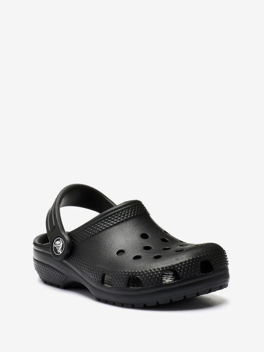 Crocs Black Classic Toddler Clogs image 2