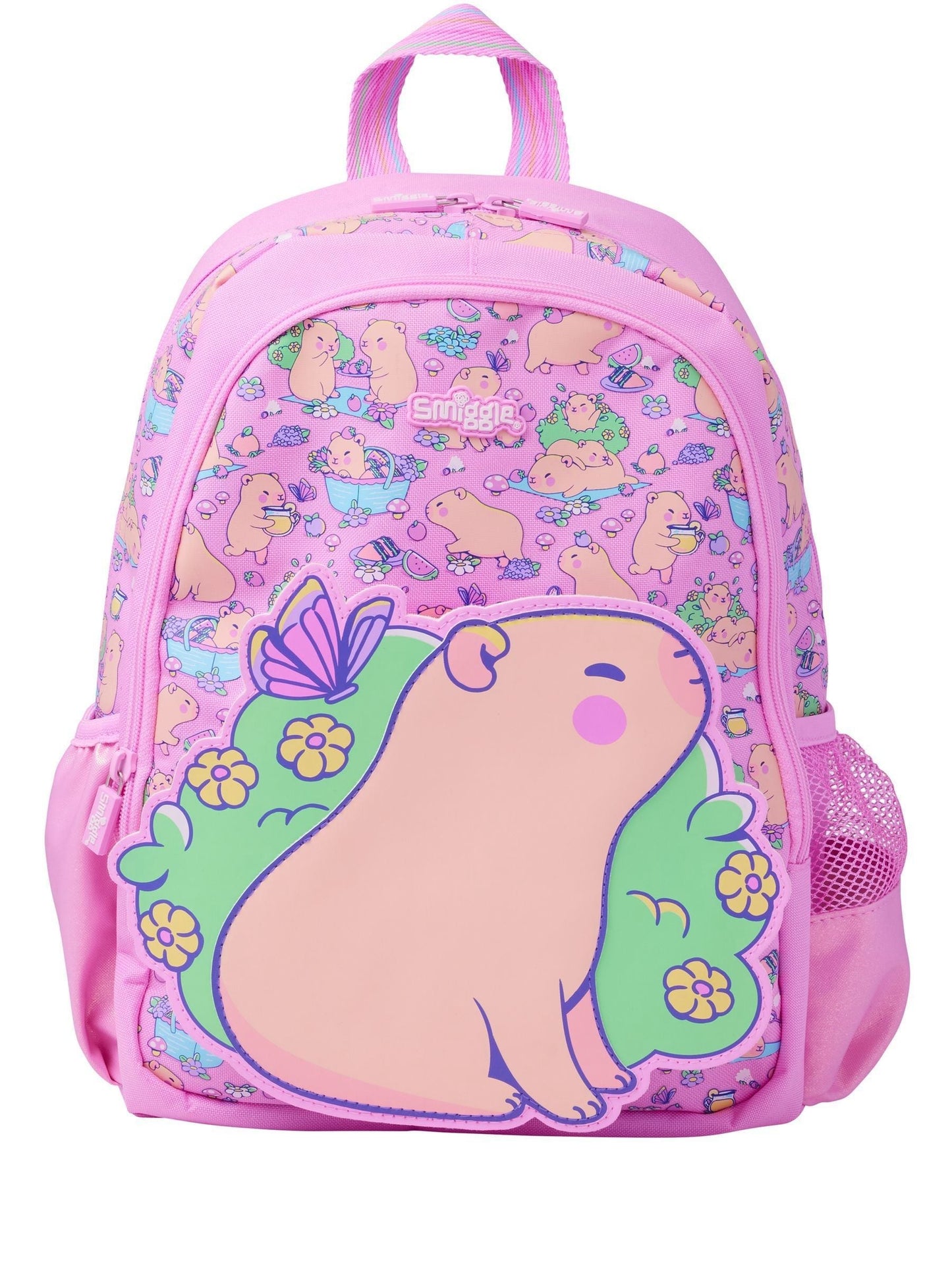 Smiggle Pink Weekend Junior Character Backpack image 1