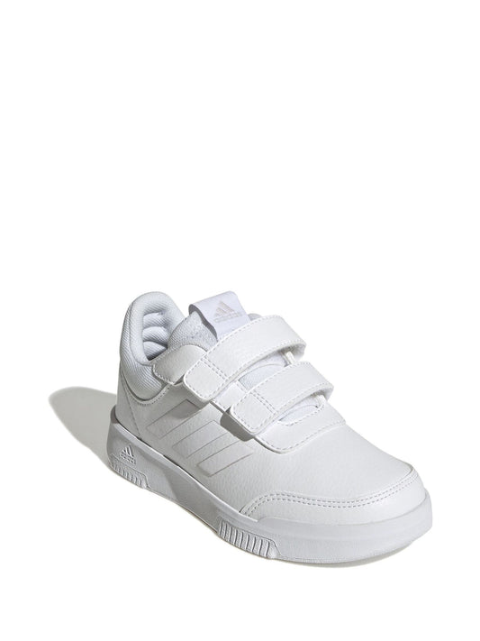 adidas White Hook and Loop Tensaur Kids Trainers image 2