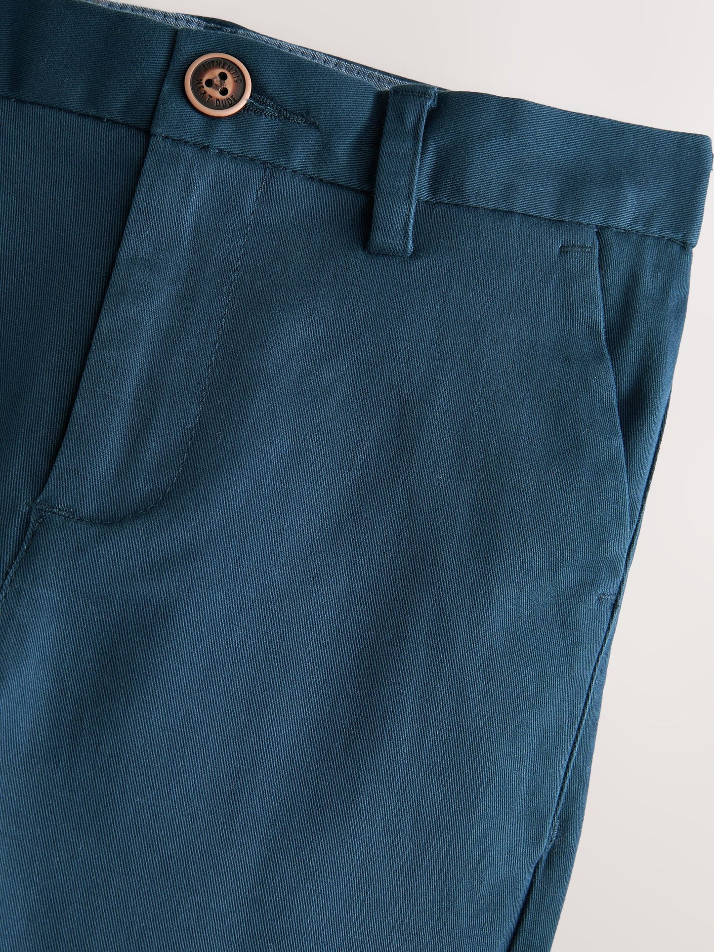 Dsiney Kidz - French Navy Blue Regular Fit Stretch Chino Trousers (3-17yrs) image 3