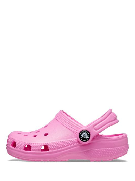 Crocs Pink Classic Toddler Clogs image 2