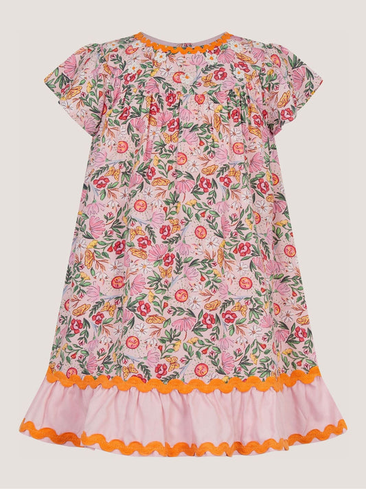 Dsiney Kidz - Monsoon Pink Baby Summer Print Dress image 2