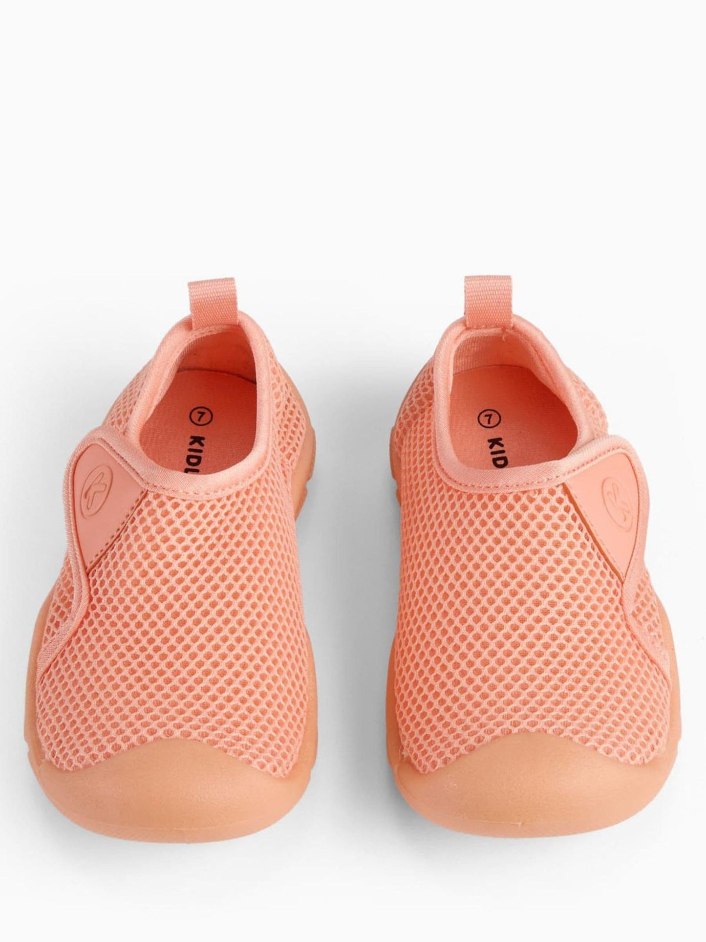 KIDLY by MORI Orange Lightweight & Breathable Soft Beach Shoes image 3