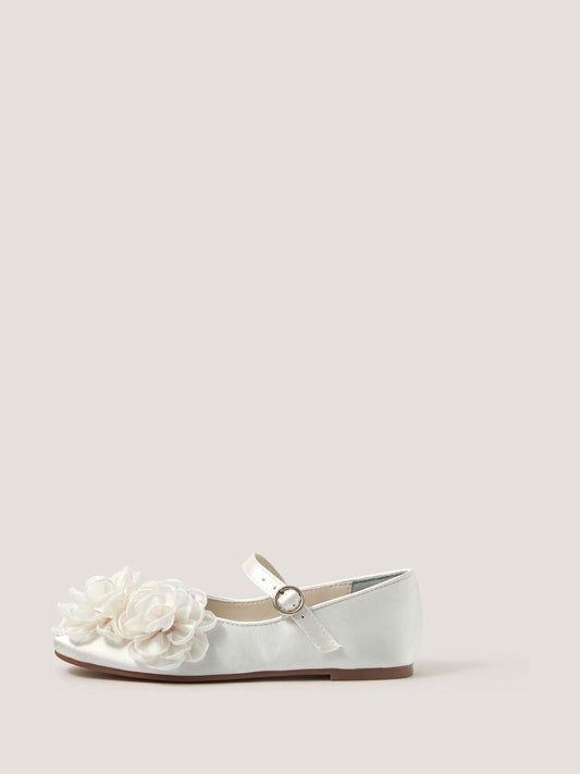 Dsiney Kidz - Monsoon Cream Corsage Mary Jane Ballet Flats image 2