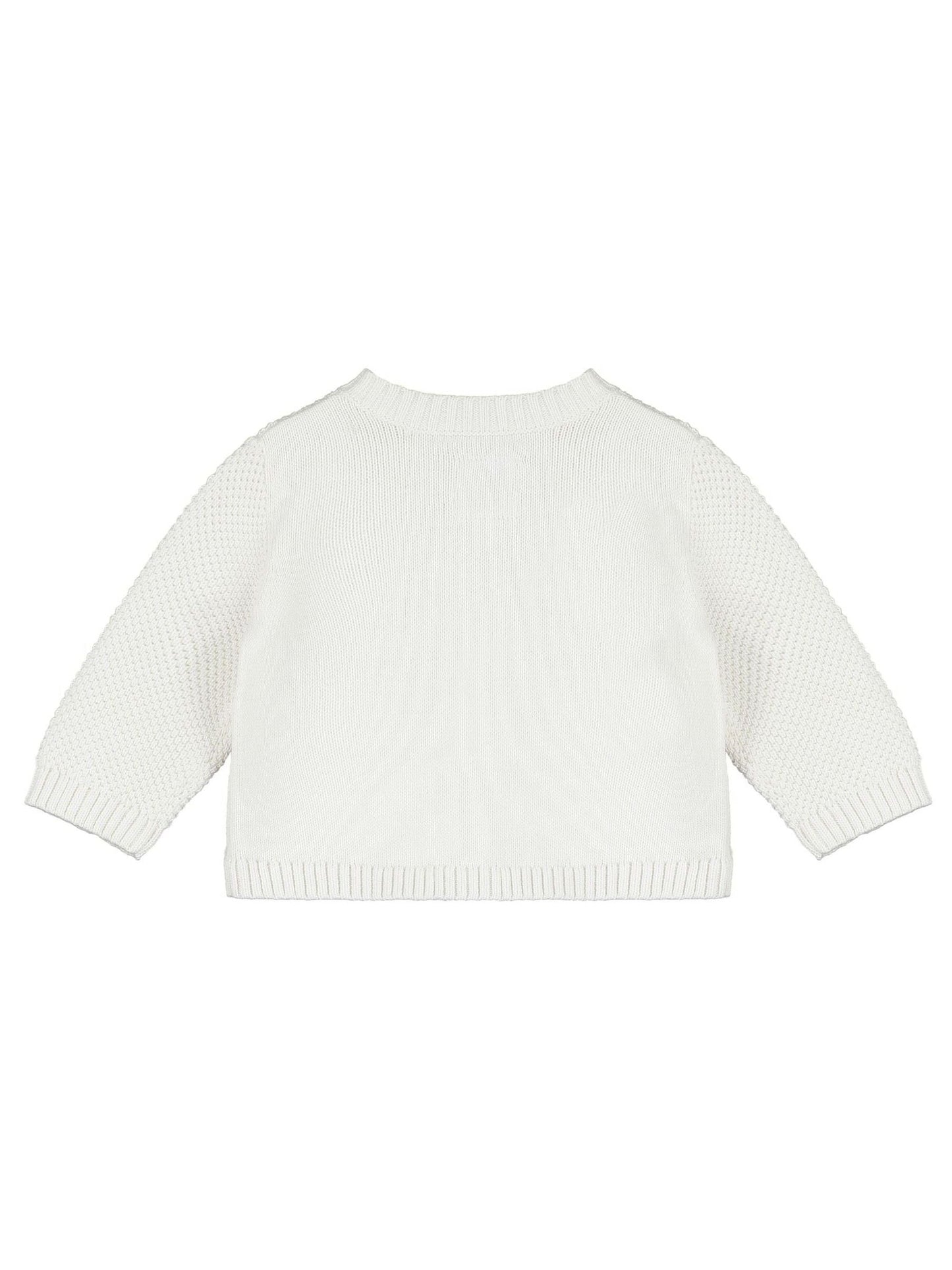 Dsiney Kidz - Emile Et Rose White True Knit Baby Cotton Cardigan image 3