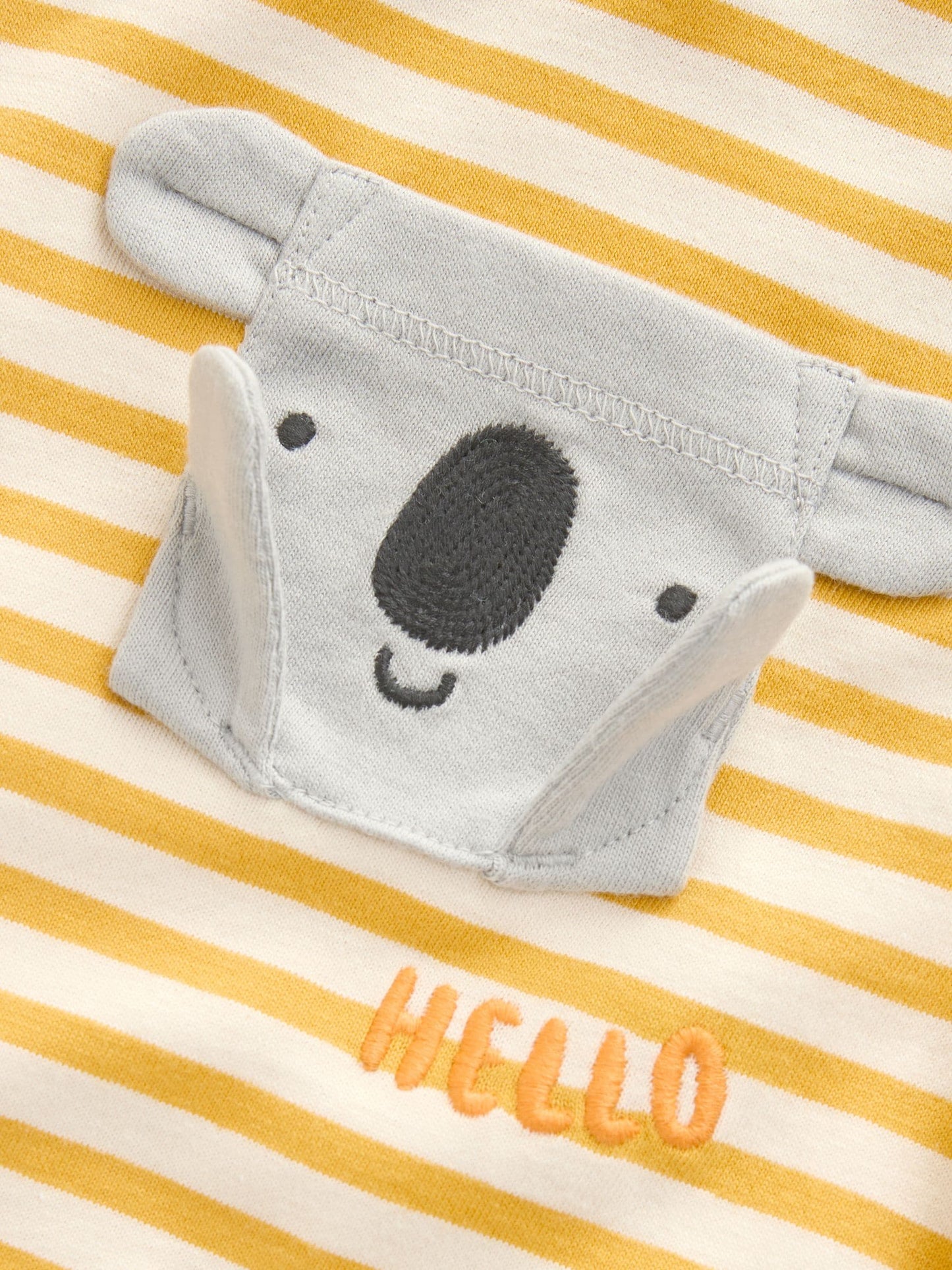 Dsiney Kidz - Yellow Stripe Koala Bear Short Sleeve Interactive T-Shirt (3mths-7yrs) image 10
