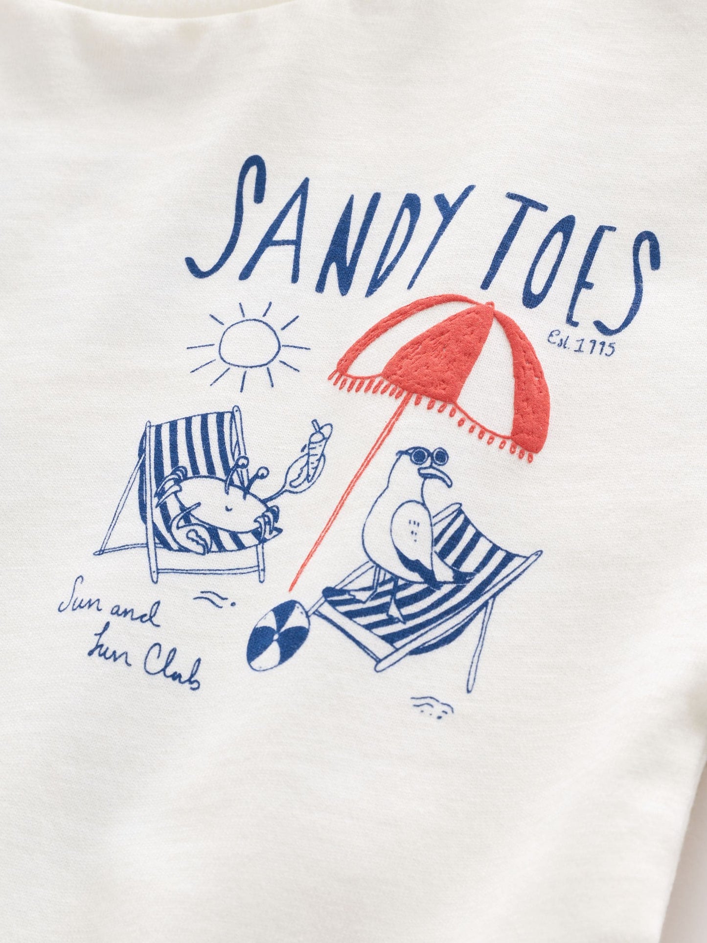 Dsiney Kidz - White Beach Short Sleeve Back Print T-Shirt (3mths-7yrs) image 7