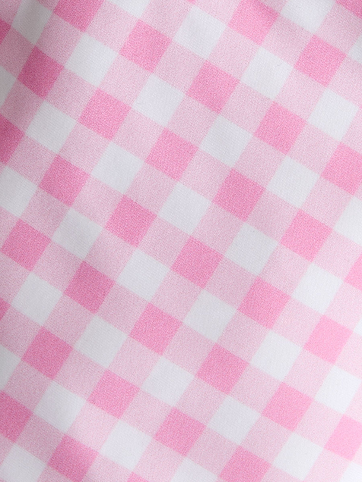 JoJo Maman Bébé Pink Gingham UV Sun Protection Swim Hat image 4