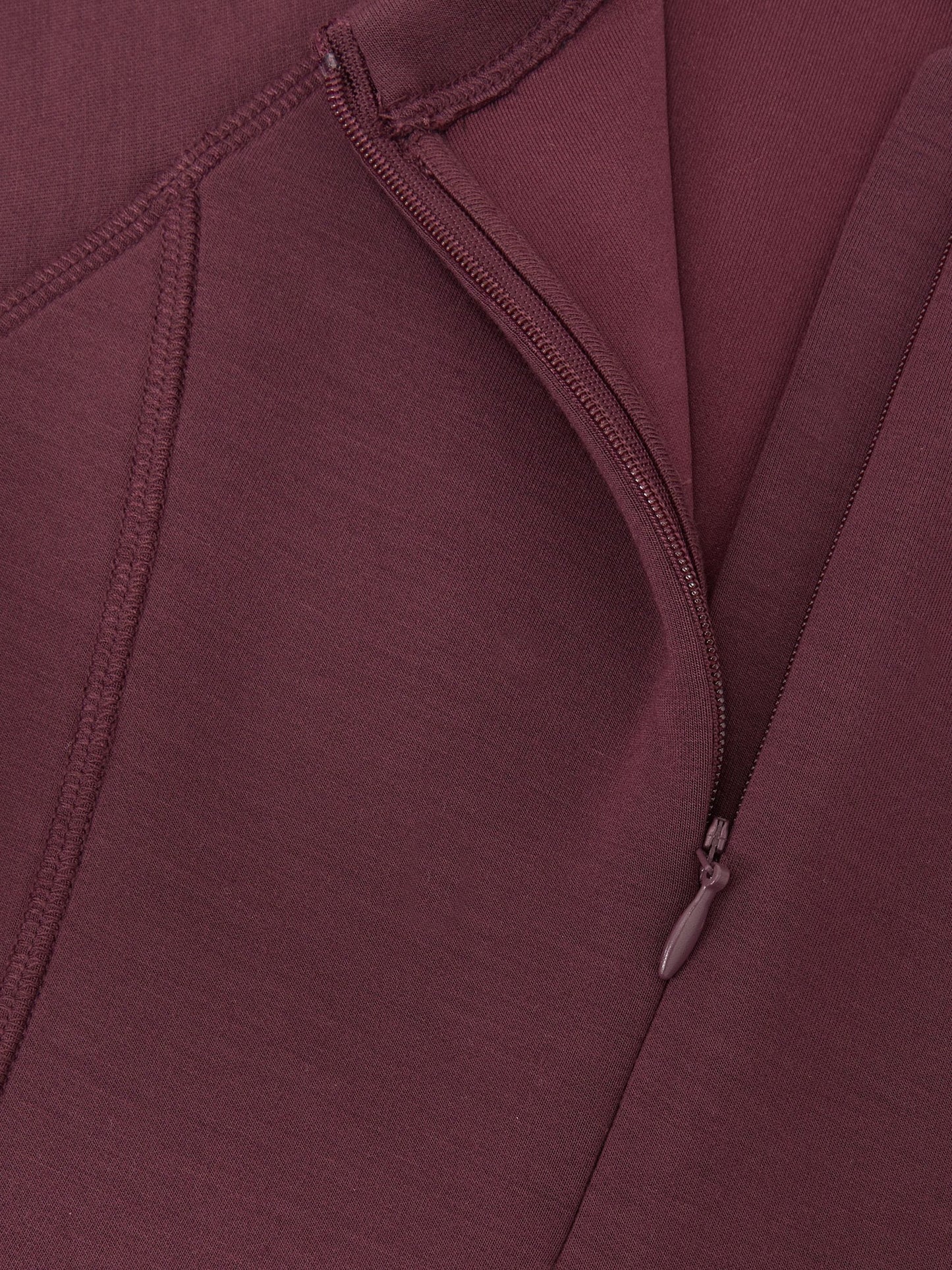 Reiss Burgundy Jenny 9-13 yrs Premium Interlock-Jersey Dress image 4