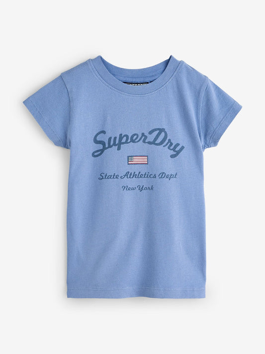 Dsiney Kidz - Superdry Pink/Blue T-Shirts 3 Pack image 2