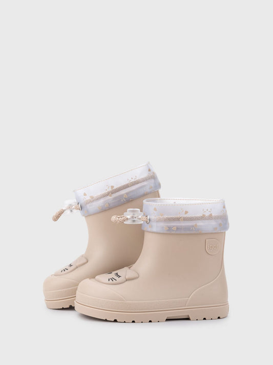 Igor Natural Mendi Cat Ankle Wellies image 2