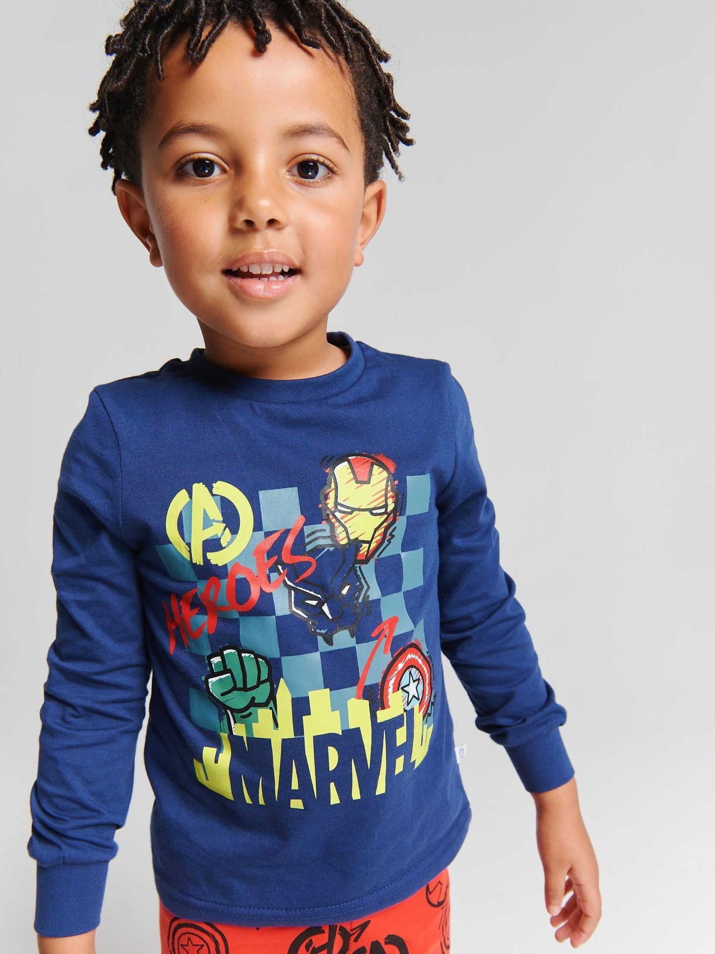 Dsiney Kidz - Brand Threads Blue Marvel Pyjamas Set image 4