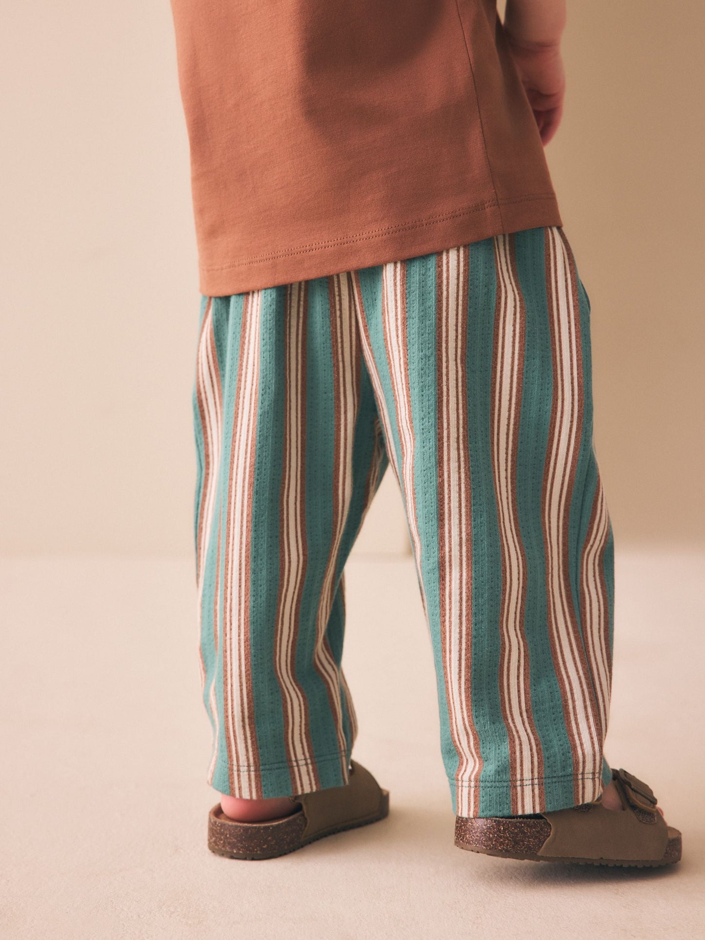 Green Textured Lightweight Joggers (3mths-7yrs) image 5
