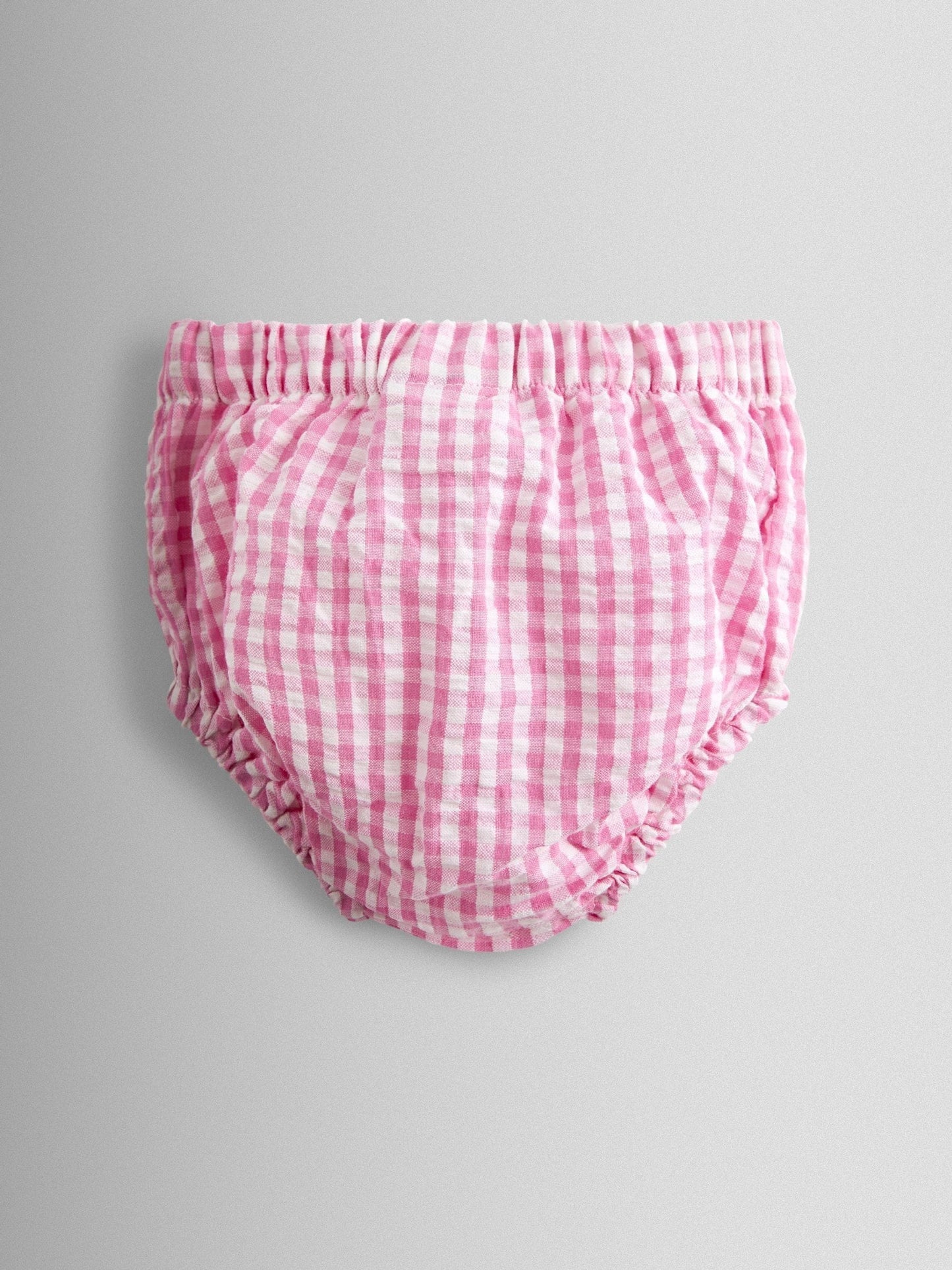 JoJo Maman Bébé Pink Gingham Nautical Embroidered Sailor Baby Dress image 5