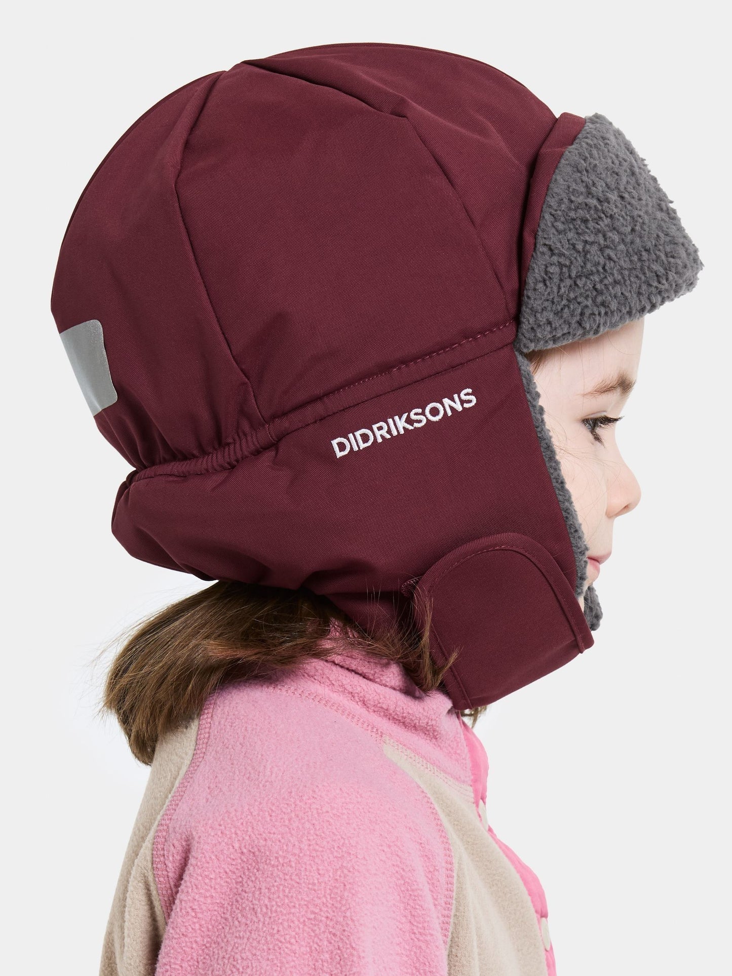 Didriksons Red Biggles Waterproof Hat image 3