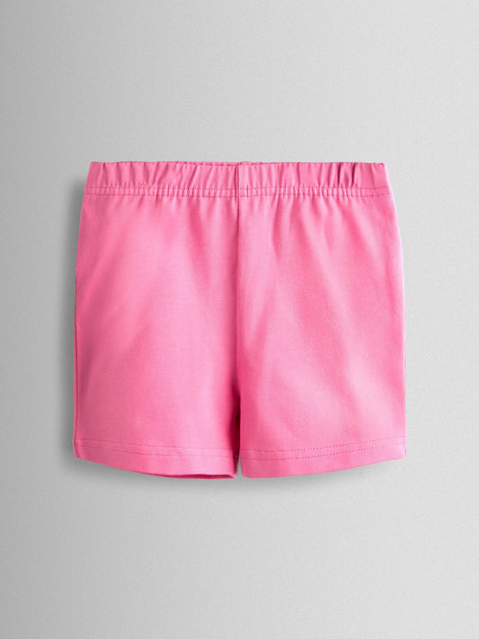 JoJo Maman Bébé Fucshia Pink Floral 2-Pack Cycle Shorts image 2