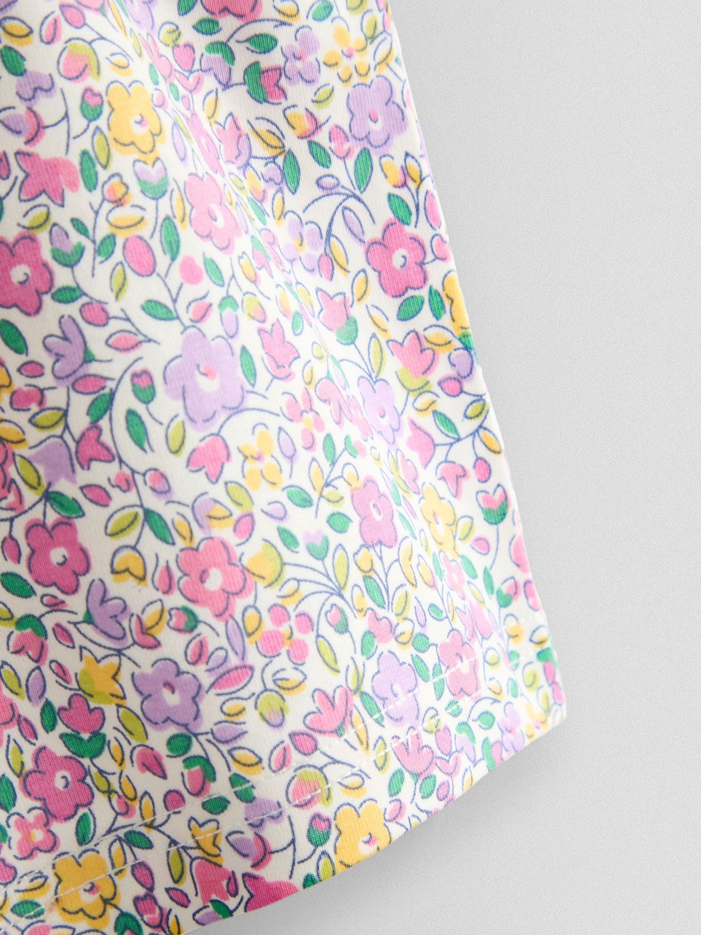 JoJo Maman Bébé Fucshia Pink Floral 2-Pack Cycle Shorts image 7