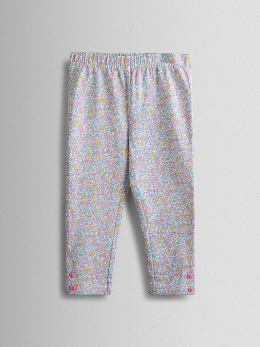 JoJo Maman Bébé Yellow 2-Pack Leggings image 2