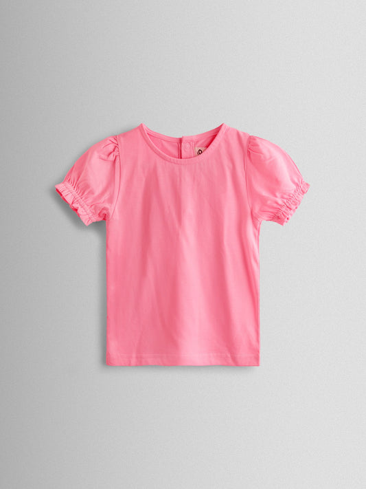 Dsiney Kidz - JoJo Maman Bébé Pink 2-Pack Pretty T-Shirts image 2