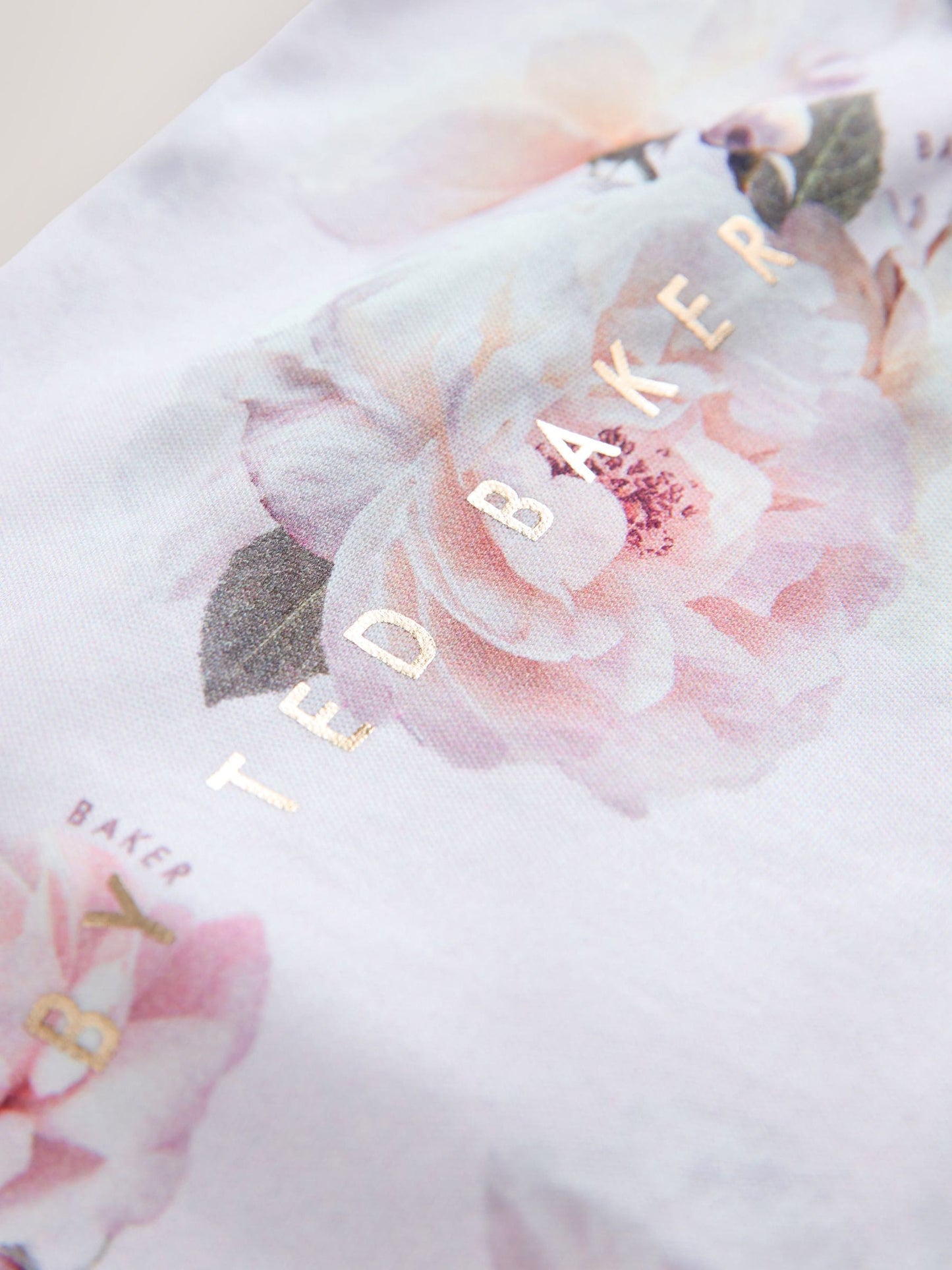 Baker by Ted Baker 2 Piece Frill Sleepsuit & Bib Set image 6