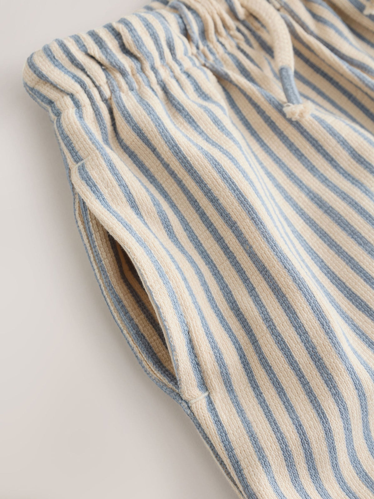 Dsiney Kidz - Blue/Ecru Stripe Textured Lightweight Joggers (3mths-7yrs) image 8