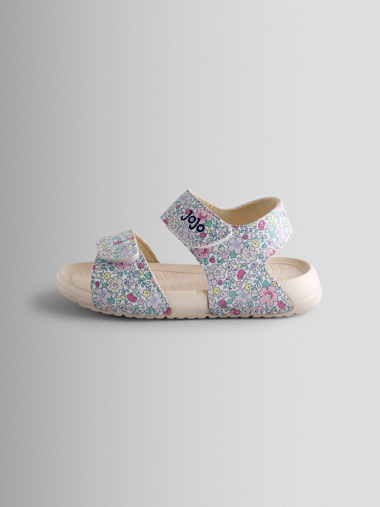 JoJo Maman Bébé Yellow Floral Summer Sandal image 4