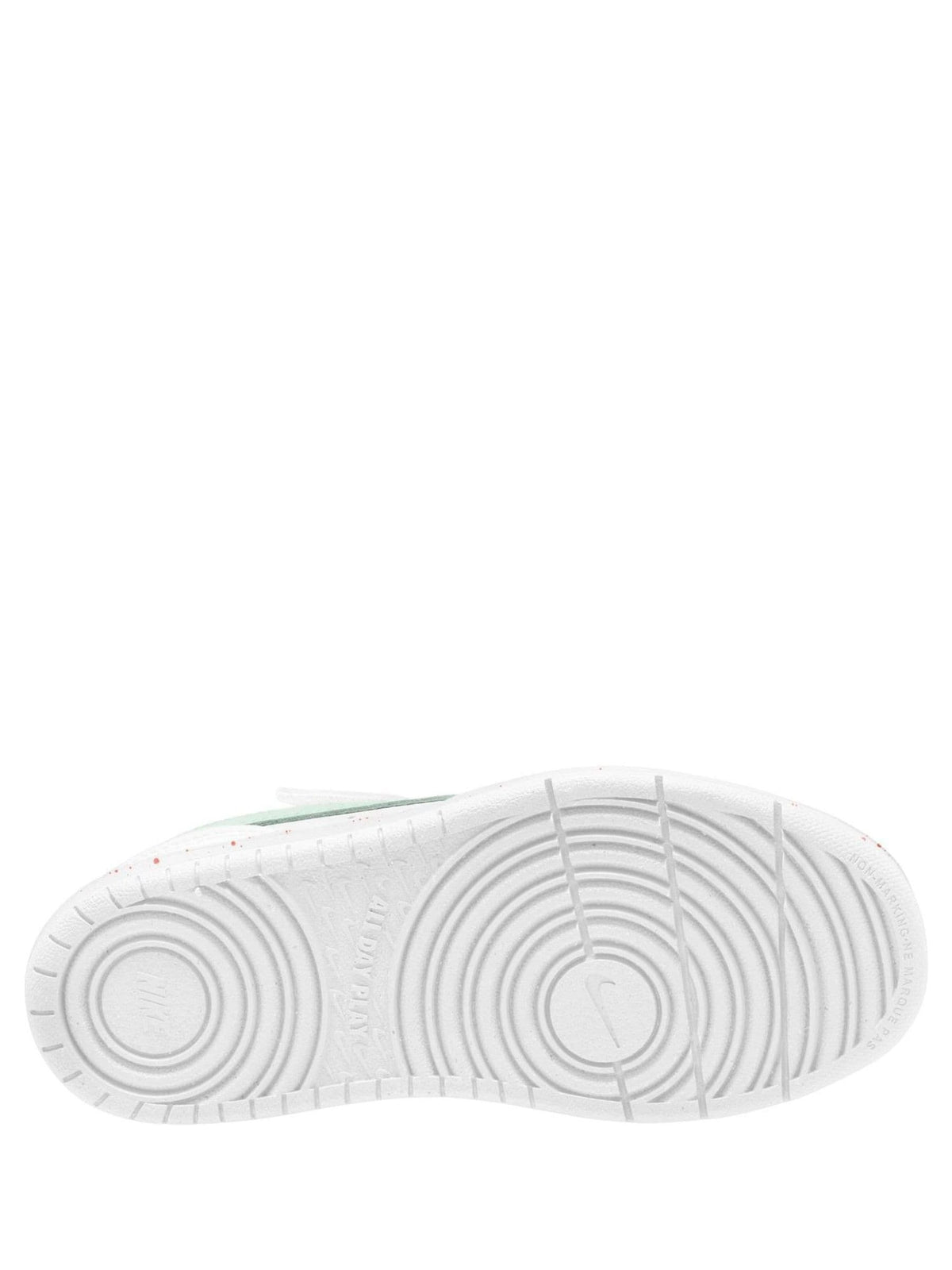 Nike White Green Junior Court Borough Low Recraft Trainers image 4