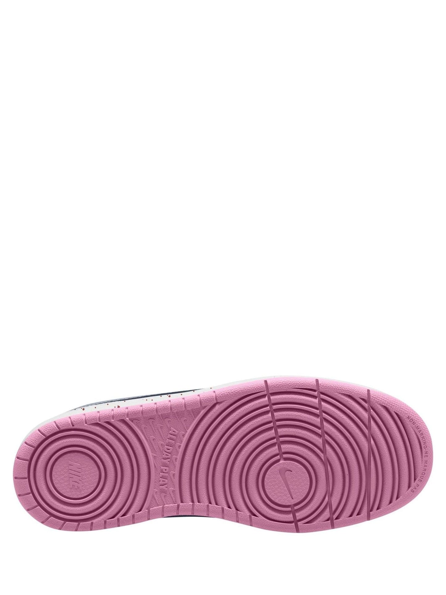 Nike Pink Foam Youth Court Borough Low Recraft Trainers image 4