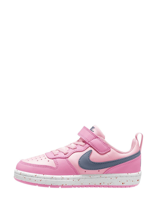Nike Pink Foam Junior Court Borough Low Recraft Trainers image 2
