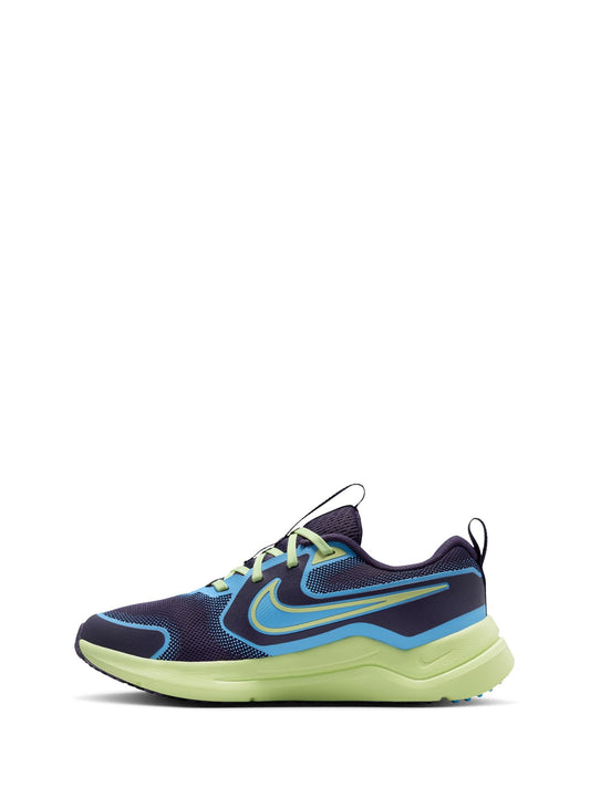 Nike Purple Blue Youth Cosmic Running Trainers image 2