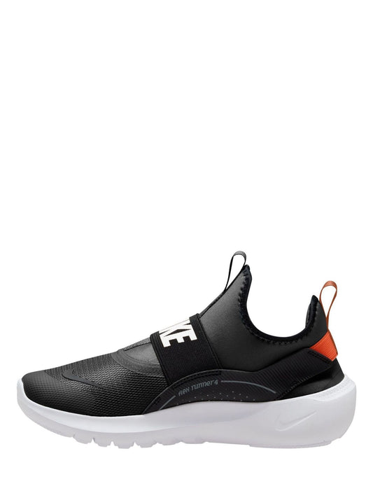 Nike Black Orange Youth Flex Runner 4 Trainers image 2