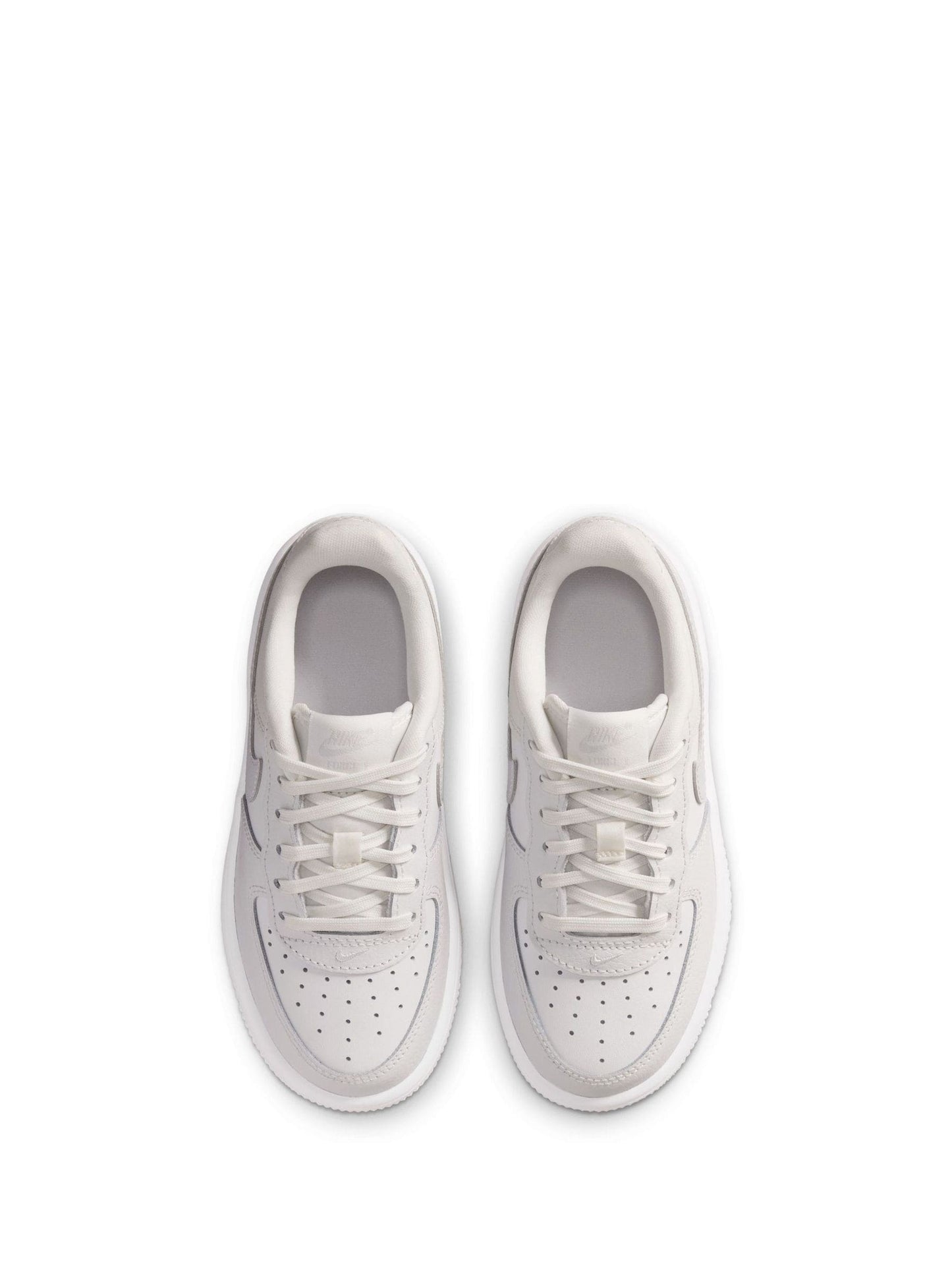 Nike White Junior Air Force 1 Trainers image 8