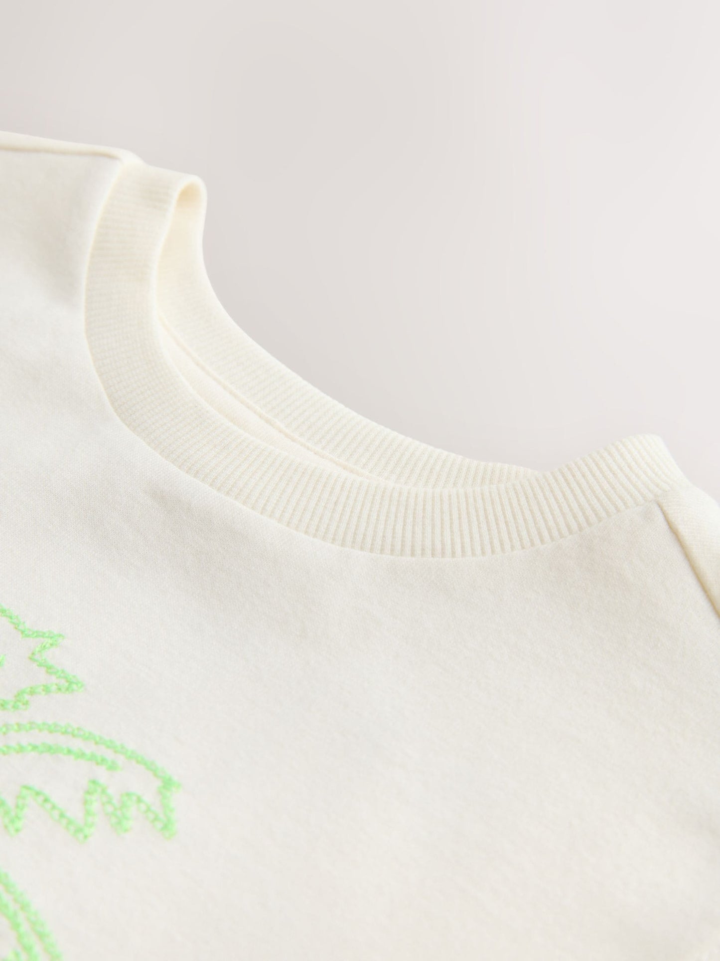 Dsiney Kidz - Ecru Palm Embroidery Tank Vest (3-16yrs) image 8