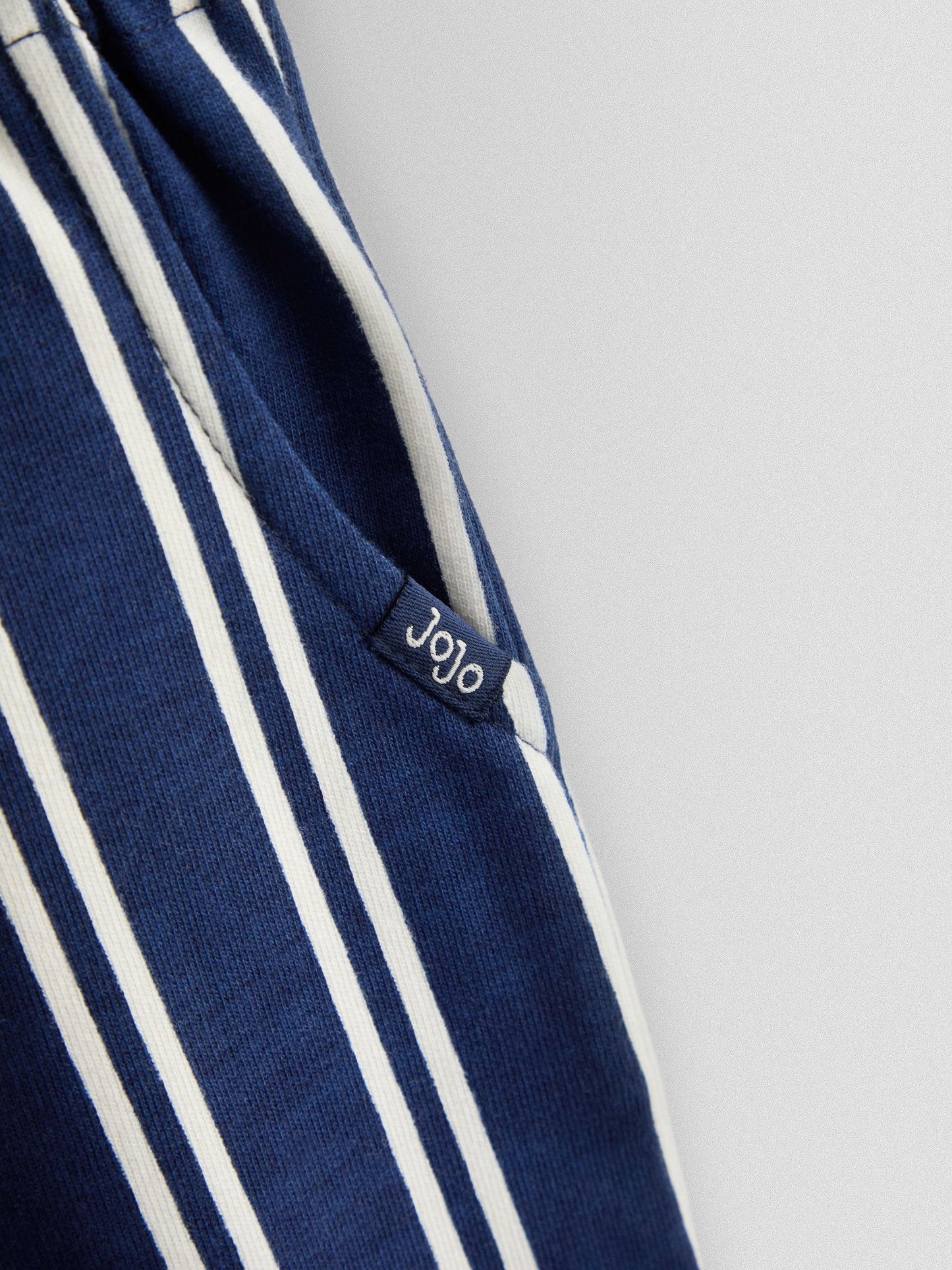 JoJo Maman Bébé Navy Boat 2-Piece T-Shirt & Stripe Trouser Set image 7