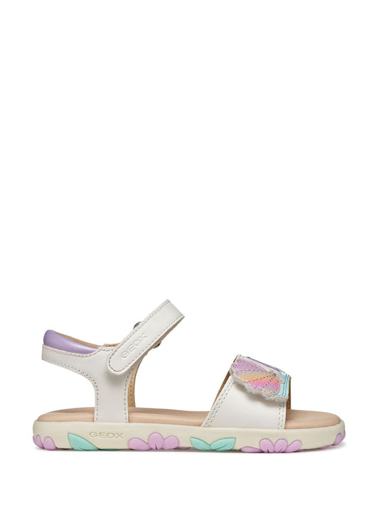 Geox White J Sandal Haiti image 2