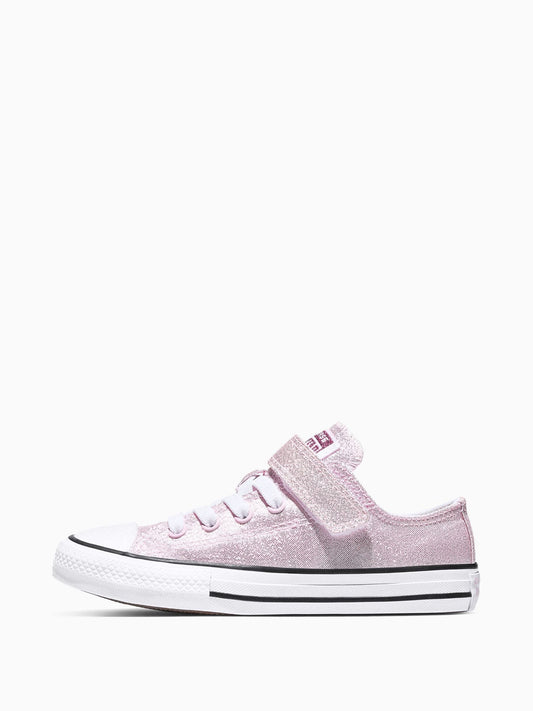 Converse Pink Chuck Taylor Easy On Shine Low Trainers image 2