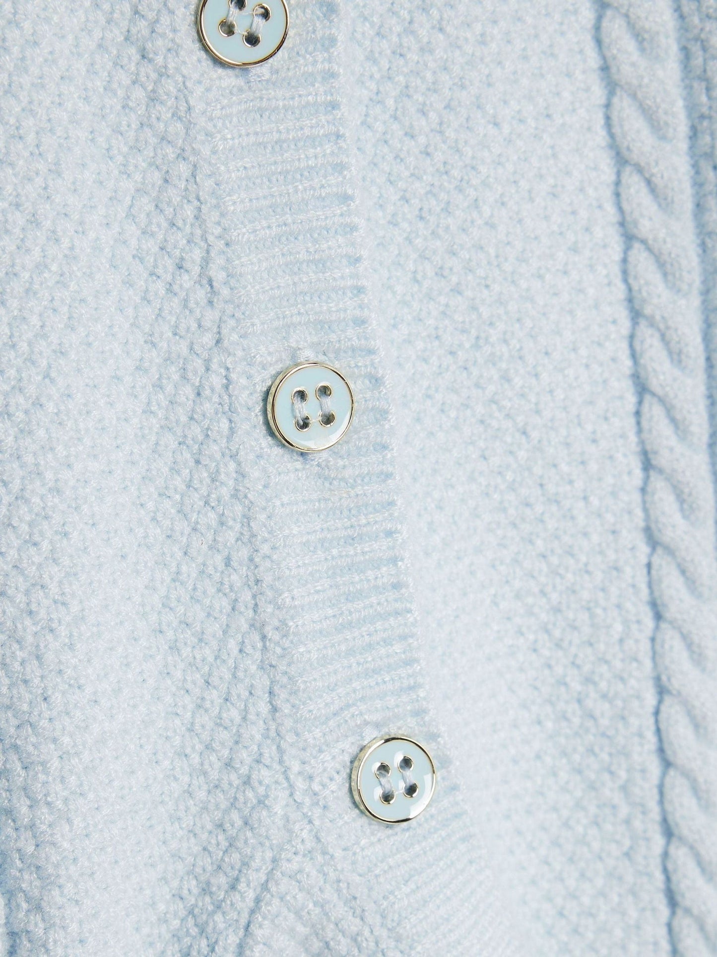 River Island Blue Baby Boys Fur Collar Knitted All-In-One