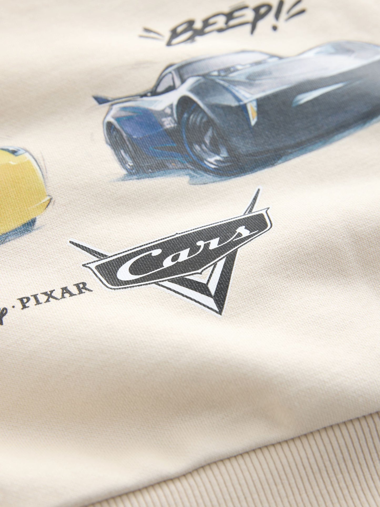 Dsiney Kidz - Ecru Cars Printed Sweatshirt (3mths-8yrs) image 4