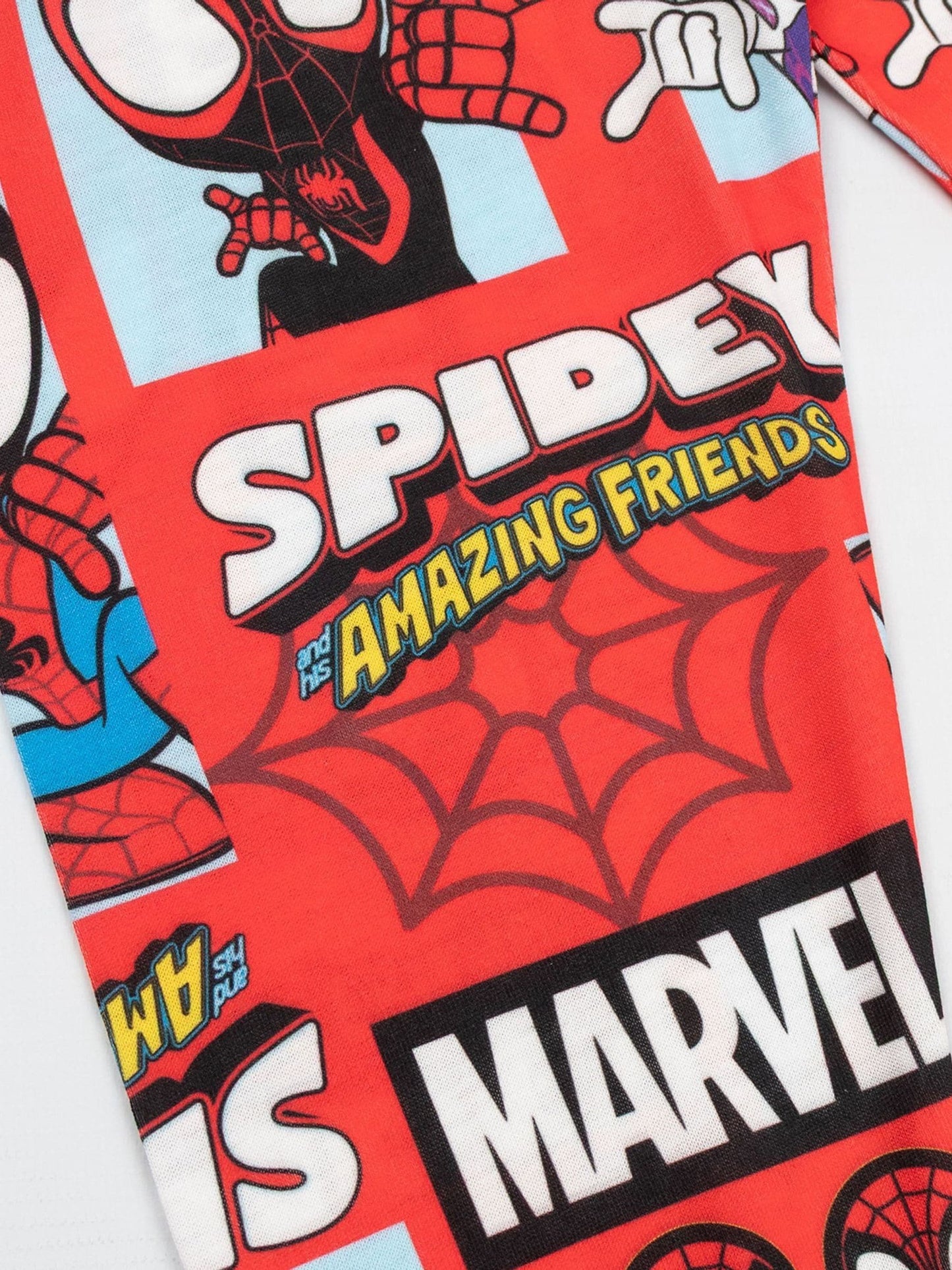 Dsiney Kidz - Vanilla Underground Red Spidey and His Amazing Friends Character Long Sleeve Long Leg Pyjamas Set Multi-Pack of 2 image 5