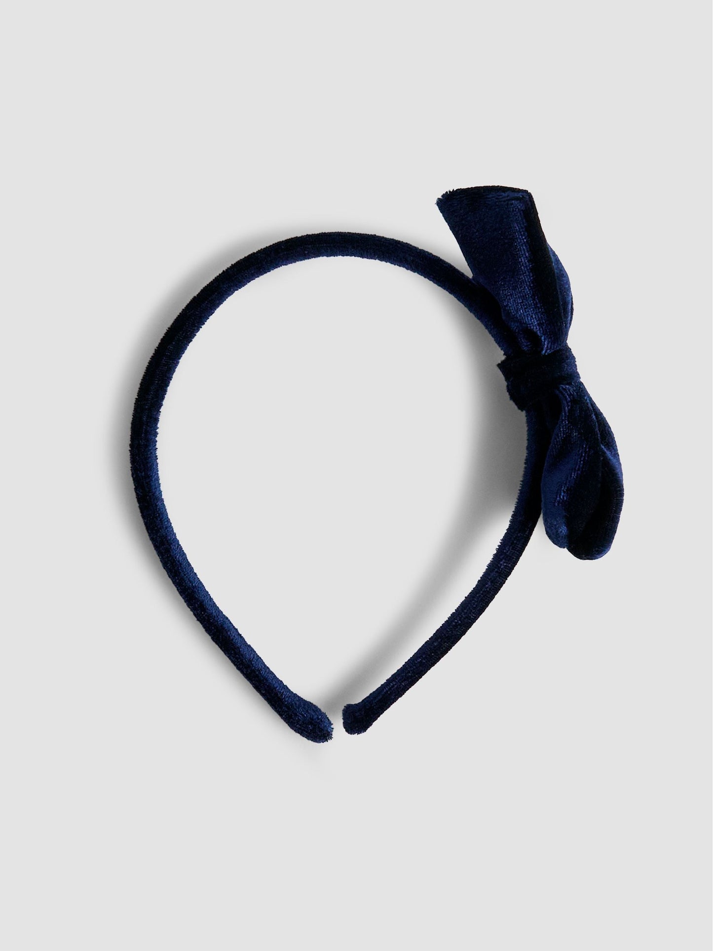 JoJo Maman Bébé Blue Bow Headband image 1