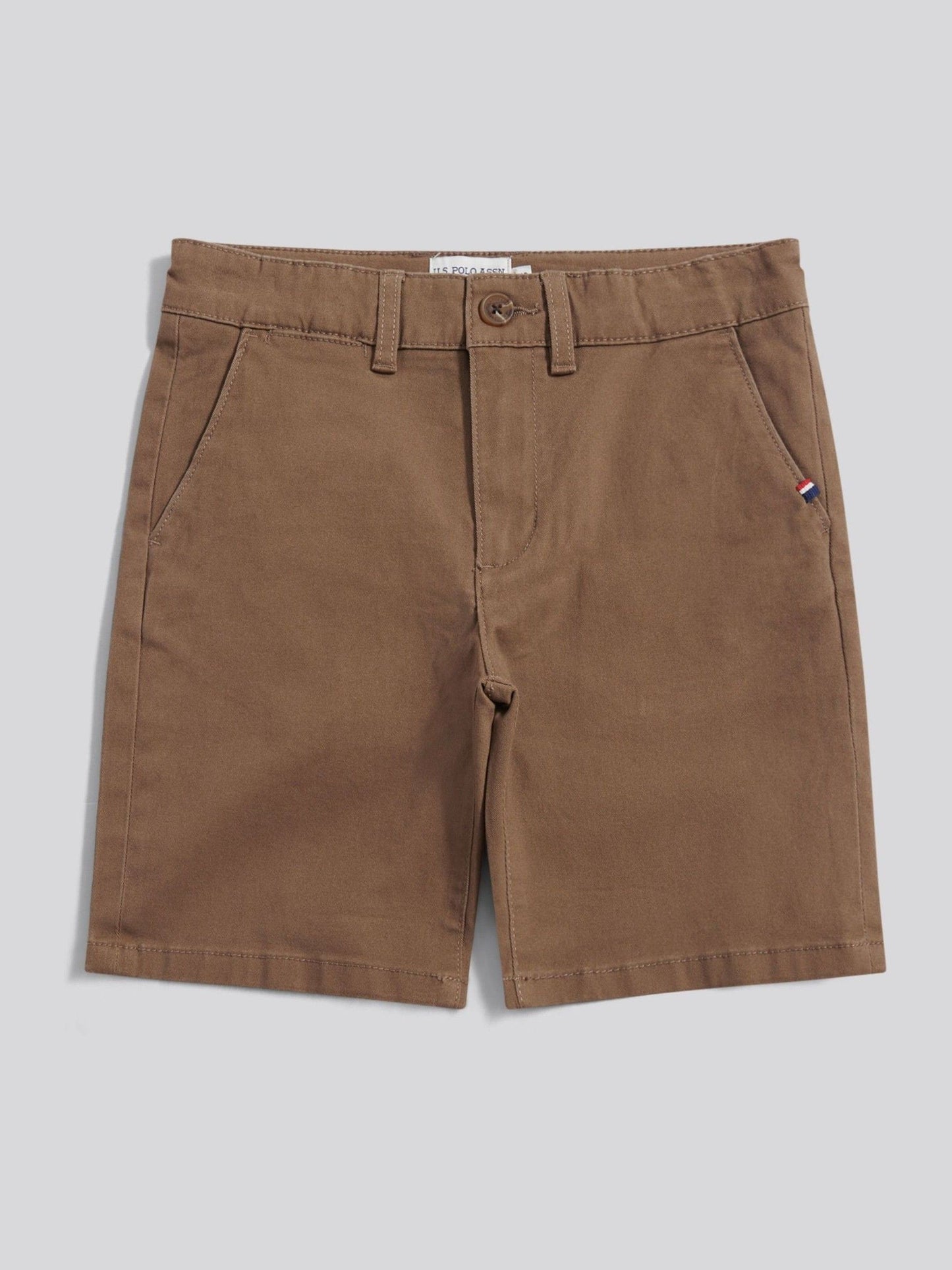 Dsiney Kidz - U.S. Polo Assn Brown Classic Chino Shorts image 9