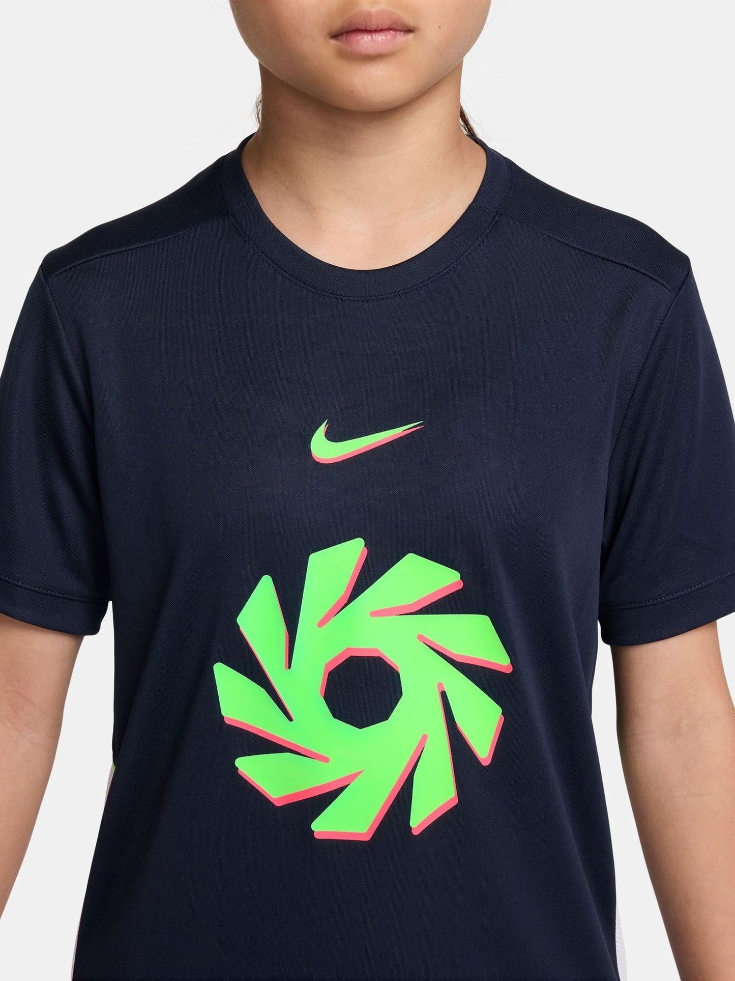 Dsiney Kidz - Nike Blue Erling Haaland Academy Dri-FIT Football Top image 3