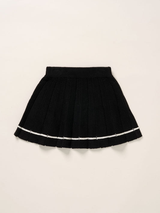 Dsiney Kidz - Miss Black Knit Jumper And Skirt Set image 2