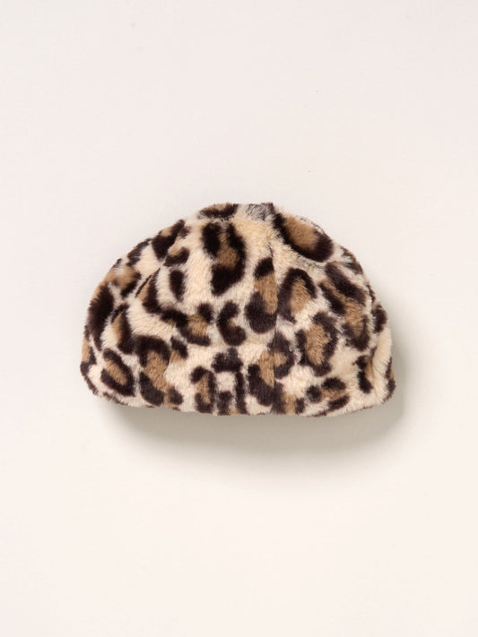 Miss Brown Faux Fur Gilet Beret Muslin Top And Skirt Set image 2