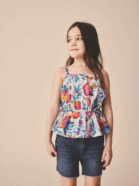 Dsiney Kidz - Multi Strappy Peplum Blouse (3-16yrs) image 2