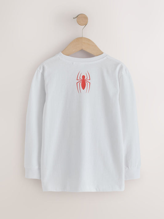 Dsiney Kidz - White Spiderman Long Sleeve T-Shirt (3-16yrs) image 2