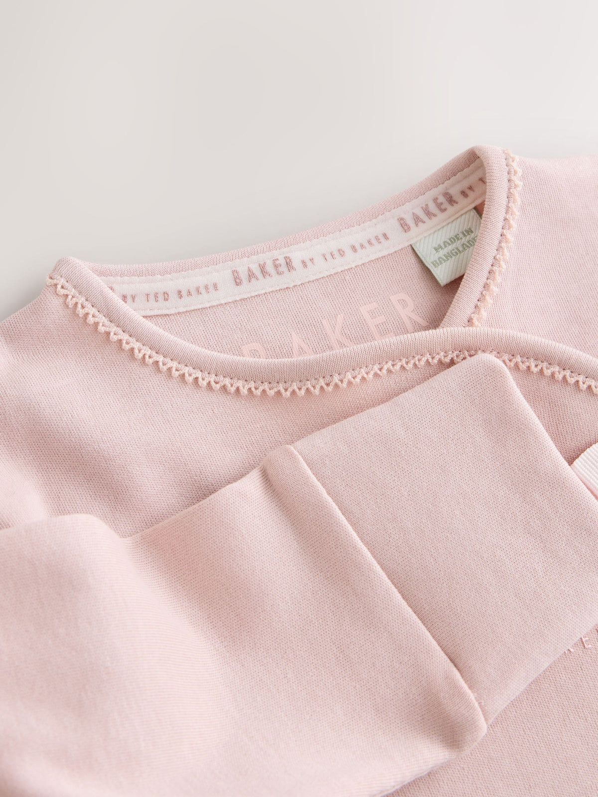 Baker by Ted Baker Pale Pink Cotton Printed Sleepsuits 3 Pack - image 12