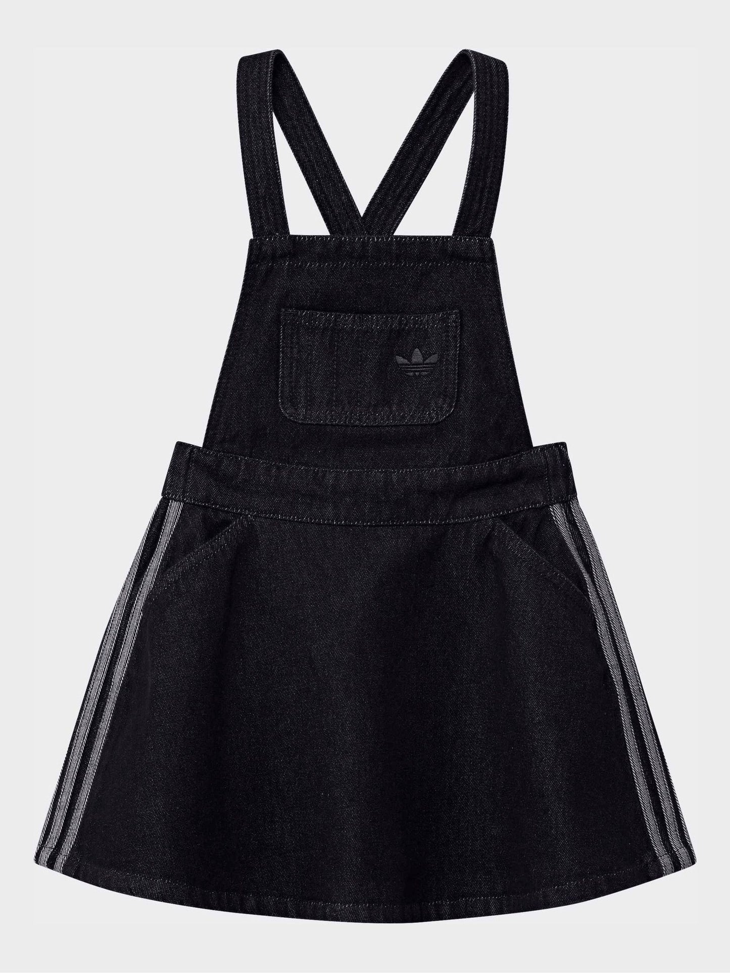 adidas Originals Black Denim Dress image 2