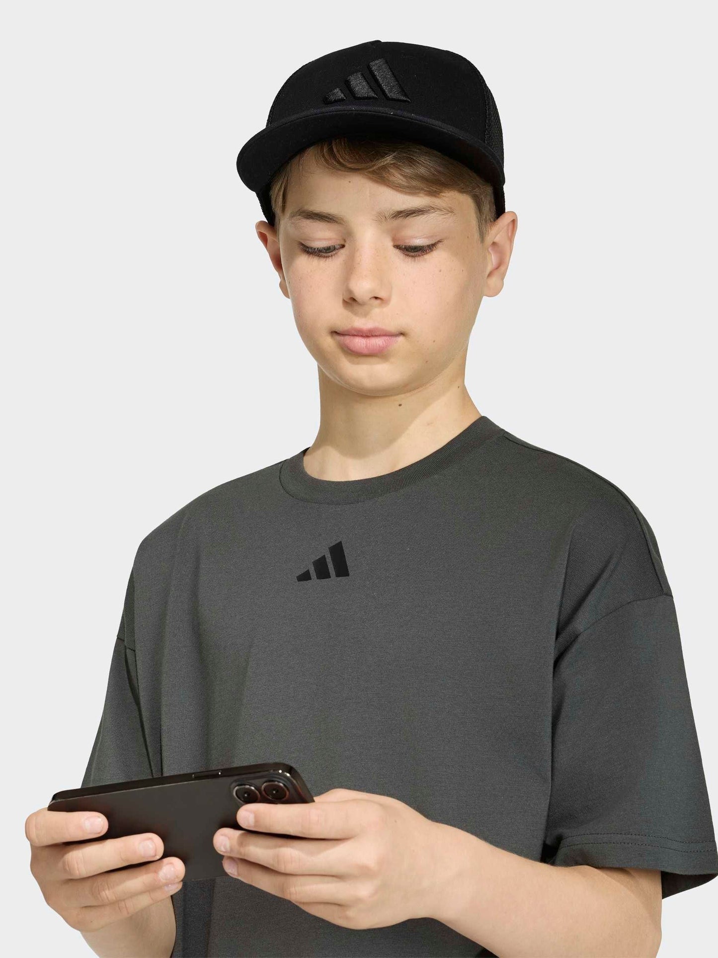 Dsiney Kidz - adidas Grey Essentials T-Shirt image 5