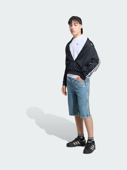 Dsiney Kidz - adidas Originals Blue LO Denim Shorts image 2